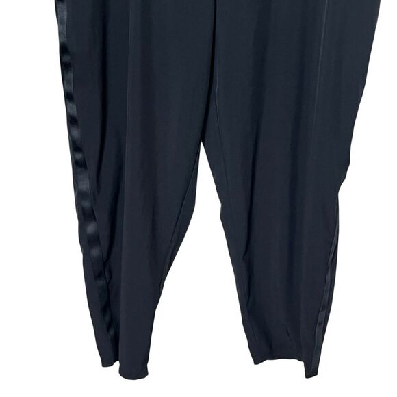 Athleta Nolita Pants Size 18 Black Crop Slim Tapered Pull On High Rise - Picture 5 of 13